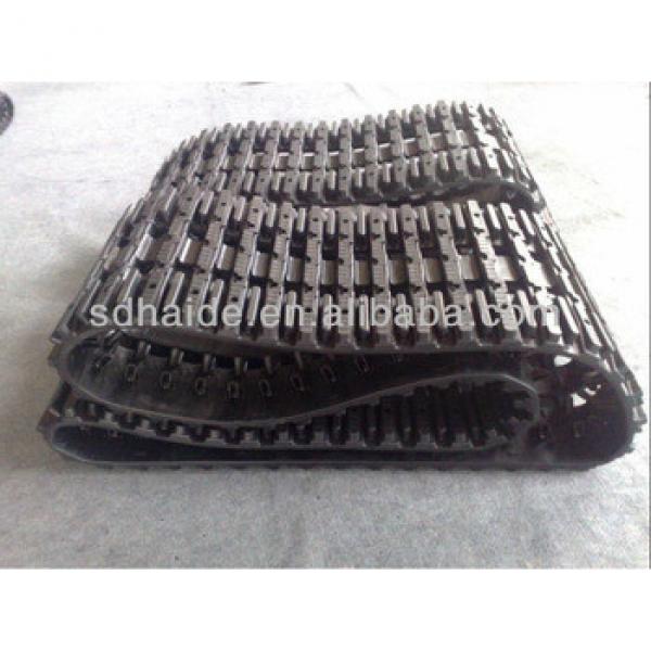 rubber track,excavator rubber track:PC30,PC35,PC40,PC45,PC50,PC55,PC60,PC75 #1 image