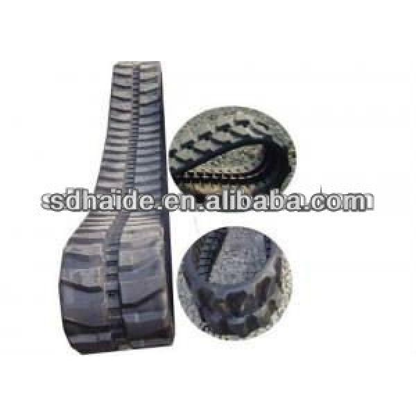 rubber tracks,min excavator,R55,R60,R75,R,90,R120,R130,PC40,PC50UU-2,PC55UR,EX40,EX30,EX60,EX75,EX90,EX100,EX120,EX35UR #1 image