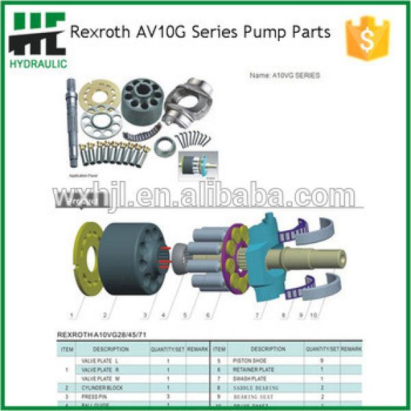 Rexroth A10VG Series pump parts #1 image