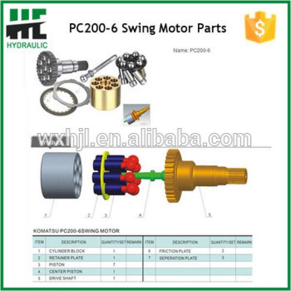 Final Drive Parts PC200-6 Swing Motor #1 image