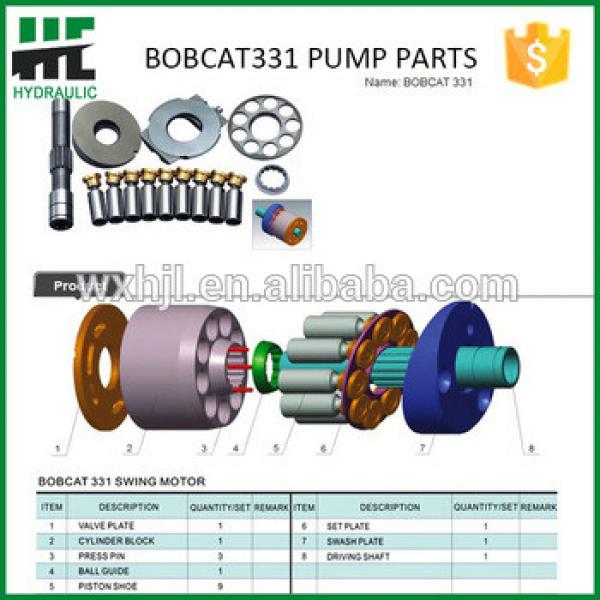 Excavator Bobcat 331 swing motor parts #1 image