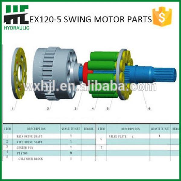 Hitachi EX120-5 excavator swing motor assembly #1 image