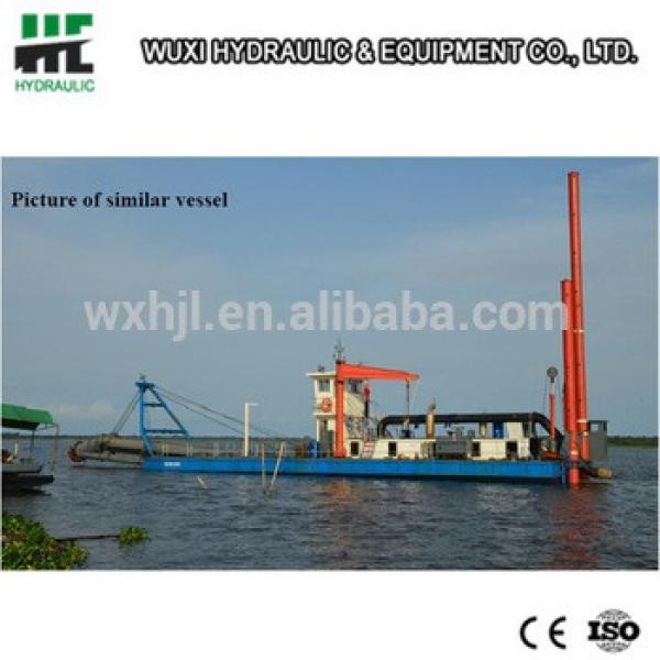 Chinese manufacturer supplying small sand dredger in river #1 image