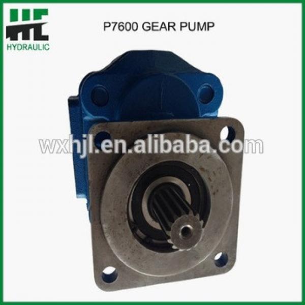 Single pump P7600 hydraulic gear permco pump #1 image