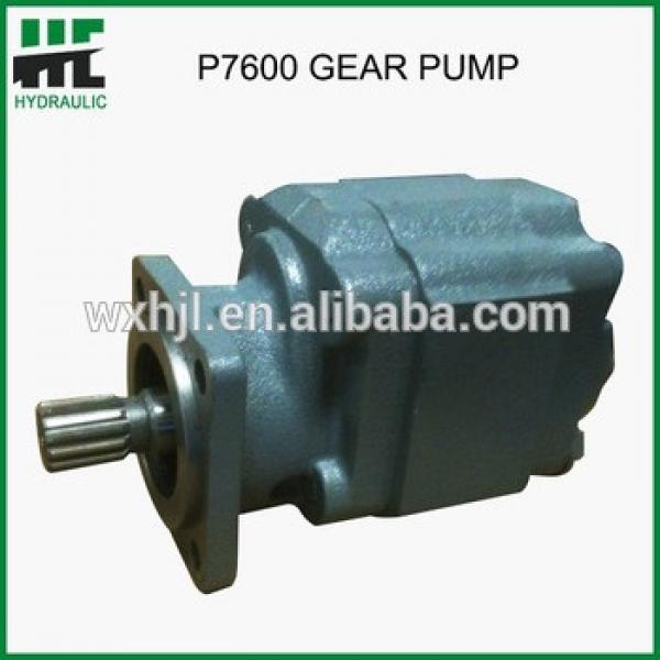 High quality Wheel loader pump P7600 series gear pump #1 image