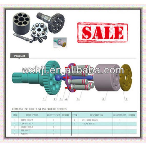 KOMATSU PC200-7 SWING MOTOR hydraulic piston pump parts #1 image