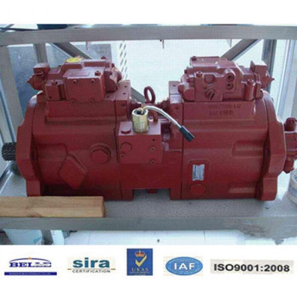 Kawasaki hydraulic pump K3v112DTP for Kobelco SK210 excavator #1 image