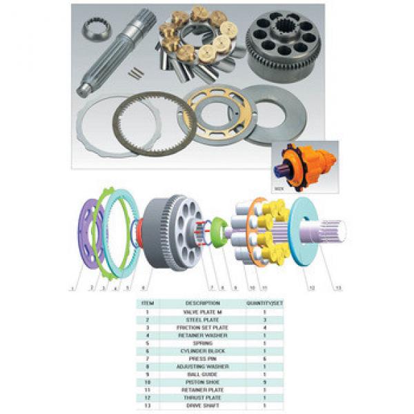 Swing motor spare parts for M2X170 M2X210 M2X63 M2X96 #1 image