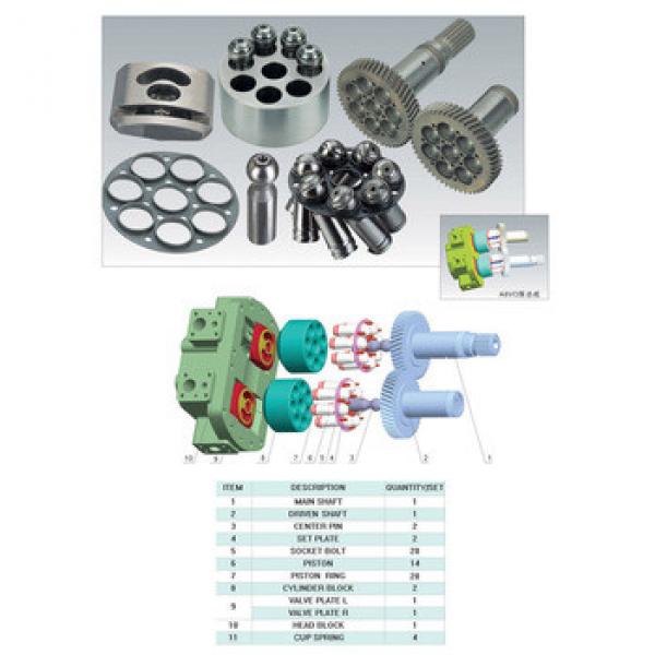 Hydraulic piston pump parts for Uchida A8VO80 A8VO107 A8VO160 #1 image