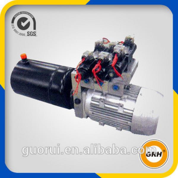 12V DC hydraulic power unit auto lift for vehicle #1 image