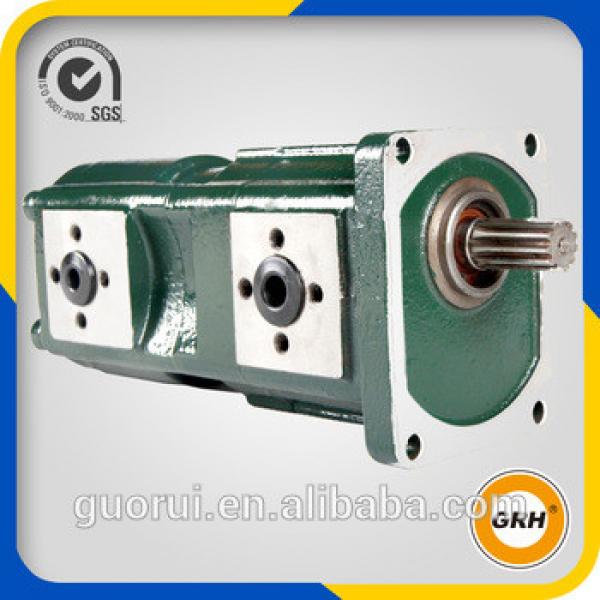 China hydraulic Double gear rotary pump price for agricultural machine #1 image