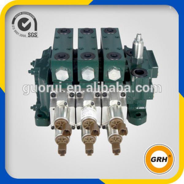 High pressure 40L/min hydraulic solenoid valve open center 24v solenoid valve #1 image