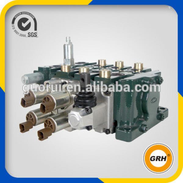 40L/min hydraulic sectional solenoid valve for excavator #1 image