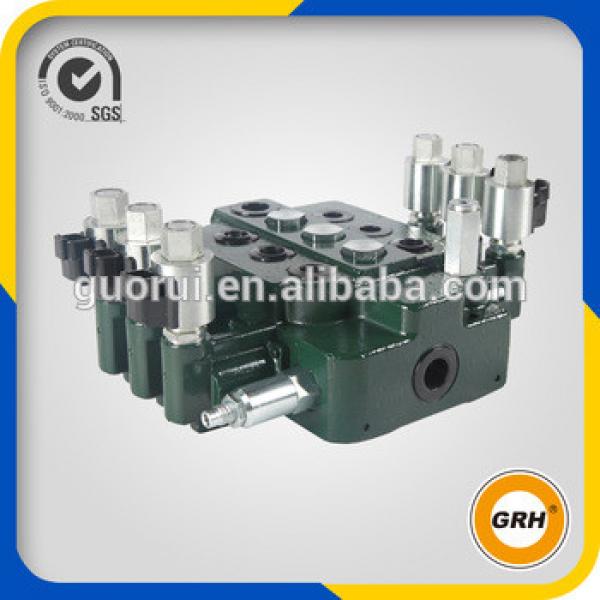 High pressure open center 80L/min hydraulic spool valve #1 image