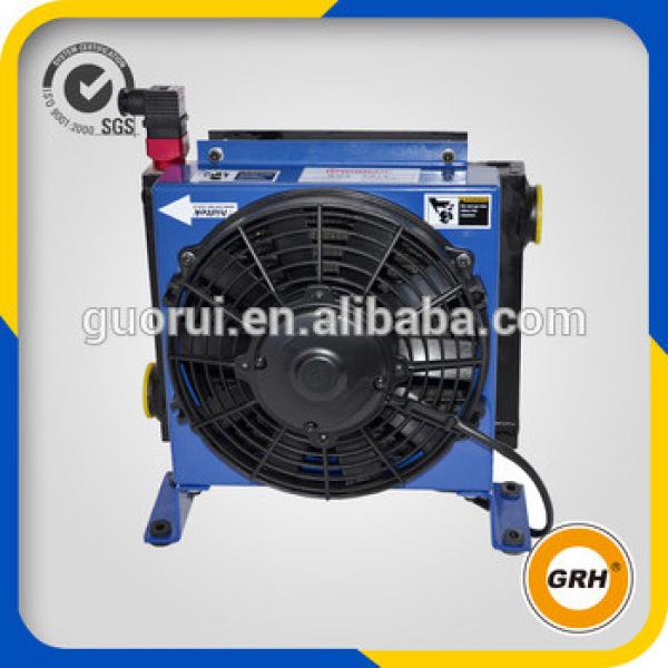 OEM and Customized hydraulic oil cooler for concrete pump,double electrical fan cooling #1 image
