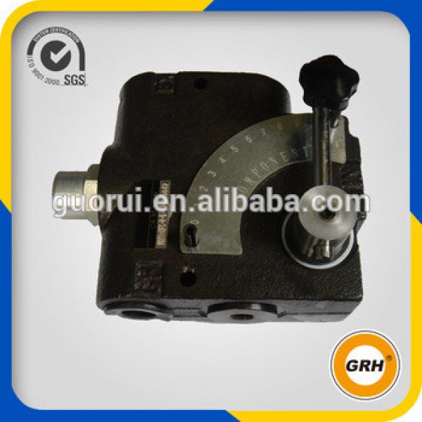 Hydraulic pressure compensated 114L/min flow Control Valve #1 image