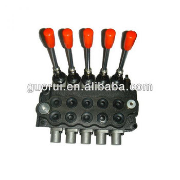 monoblock control valve , hydraulic valve, hand operated control valves #1 image