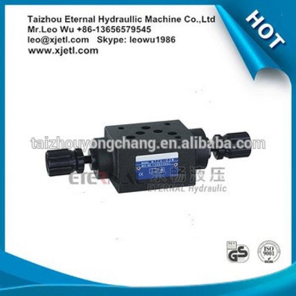 MTCV Series Hydraulic Modular Valve, Hydraulic Flow Control Valve #1 image