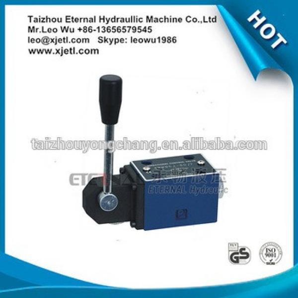 WMM Series 4WMM6 Hydraulic Directional Valves, manual hydraulic valve with handle #1 image