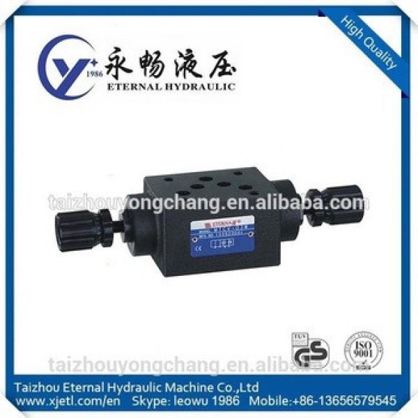 Best Price MTCV-06B round bar high pressure solenoid valve Flow Control Valve #1 image