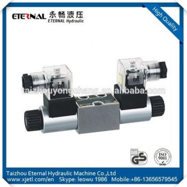 Good Quality 4WE3 Mini vickers Hydraulic Valve 12 volt Solenoid Directional Control Valve #1 image