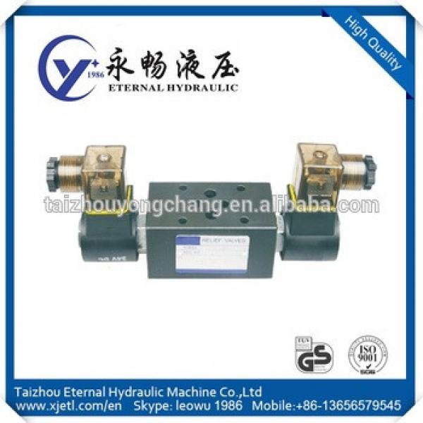 Hottest MSC-03W Modular Stainless steel Solenoid forklift Control Valve Two Way back pressure Valve #1 image