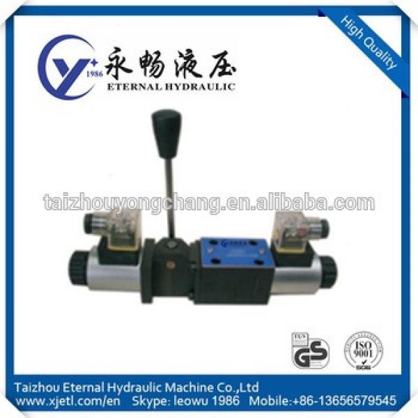 Factory Direct YJ4WE6 Series Hydraulic manual Valve lifter Micro Solenoid Directional Control Valve Hydraulic excavator valve #1 image