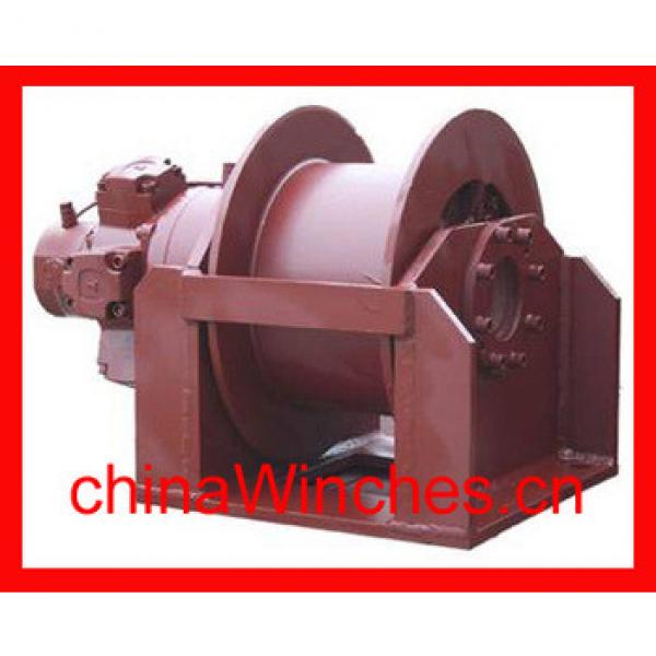 Marine winch and Logging Hydraulic or Water glycol ethylene Towing Winch #1 image