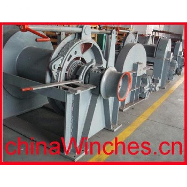 Grooved Drum Hydraulic Trawl Winch and hydraulic Anchor Winch #1 image