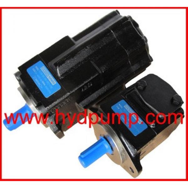 Parker Denison double vane pump T6C T6D T6E T6EC T67DC T67EC T67DCW T6CCW T6DCW T67CB T67B T6CC T6ED T6DC #1 image