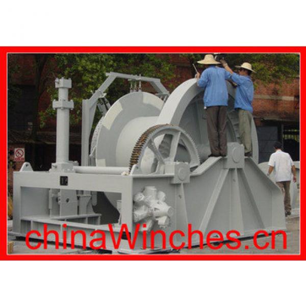 Logging Towing Winch and Marine Shipyard Hydraulic Winch #1 image