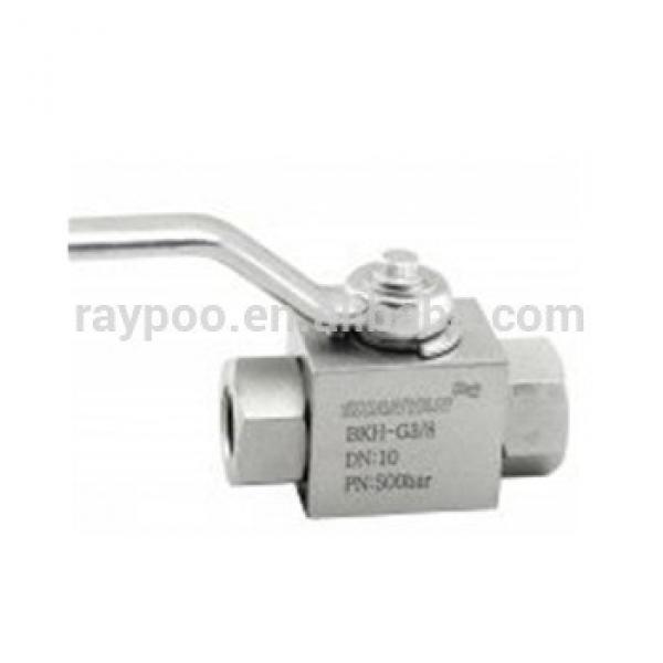 high pressure ball valve #1 image