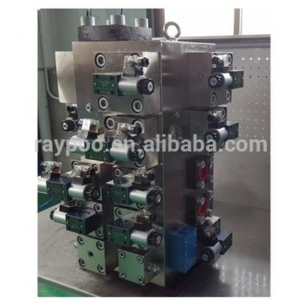 hydraulic press machine 200 ton control valve block #1 image