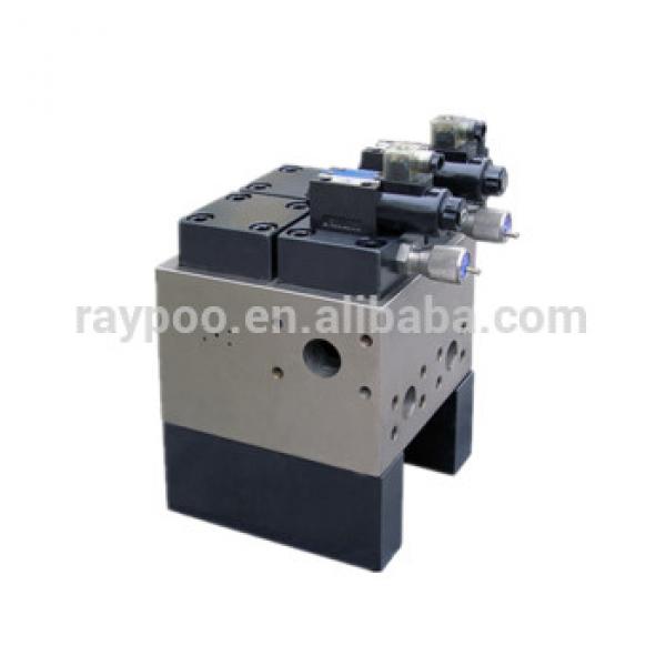 rexroth logic valve hydraulic manifold block #1 image