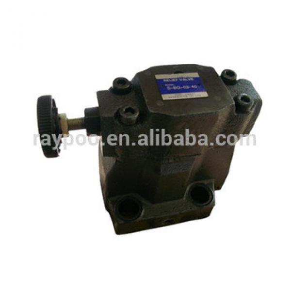 s-bg-03 hydraulic adjustable pressure relief valve for horizontal injection molding machine #1 image