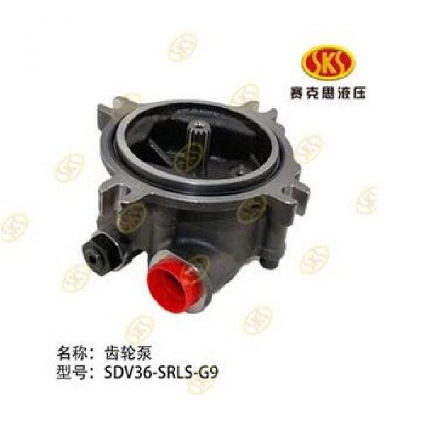 KAWASAKI SDV36-SRRS-G9 HYDRAULIC GEAR PUMP USED FOR CONSTRUCTION MACHINE NINGBO FACTORY WHOLESALE #1 image