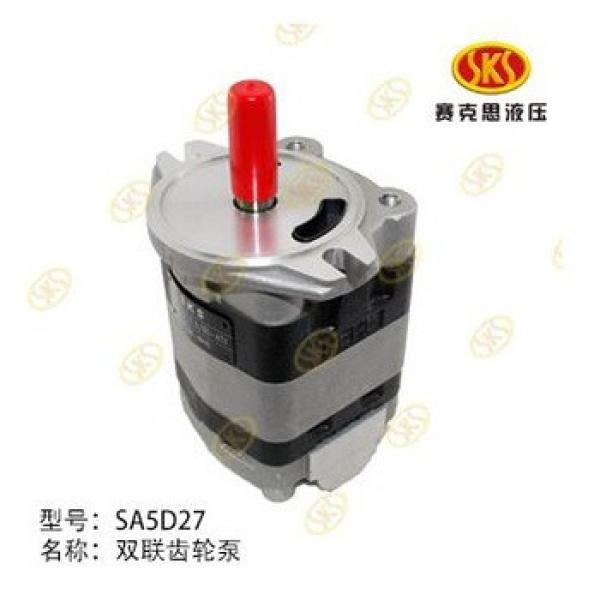 SA5D27 HYDRAULIC GEAR PUMP USED FOR CONSTRUCTION MACHINE NINGBO FACTORY WHOLESALE #1 image